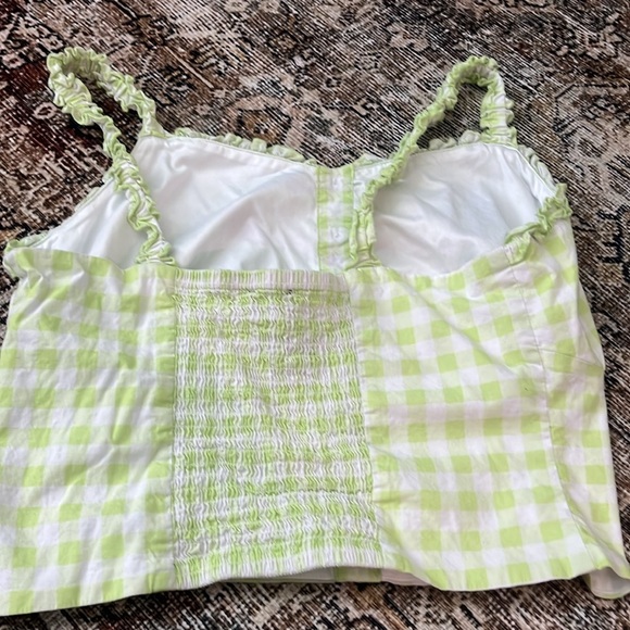 Green corset top - Picture 2 of 3